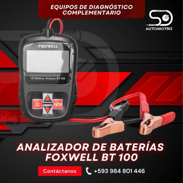 Analizador de Baterías Foxwell BT 100