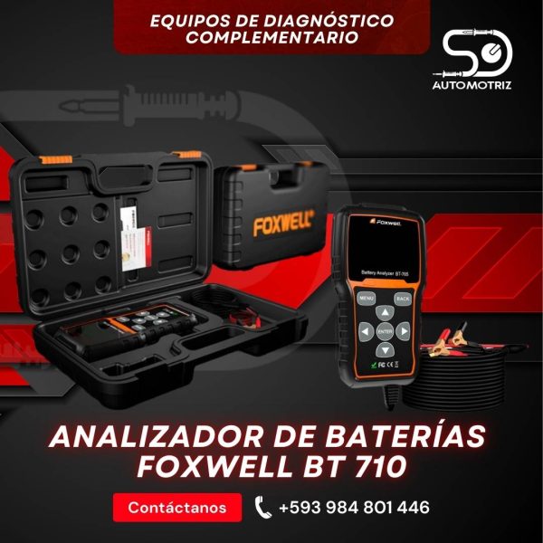 Analizador de Baterías Foxwell BT 710