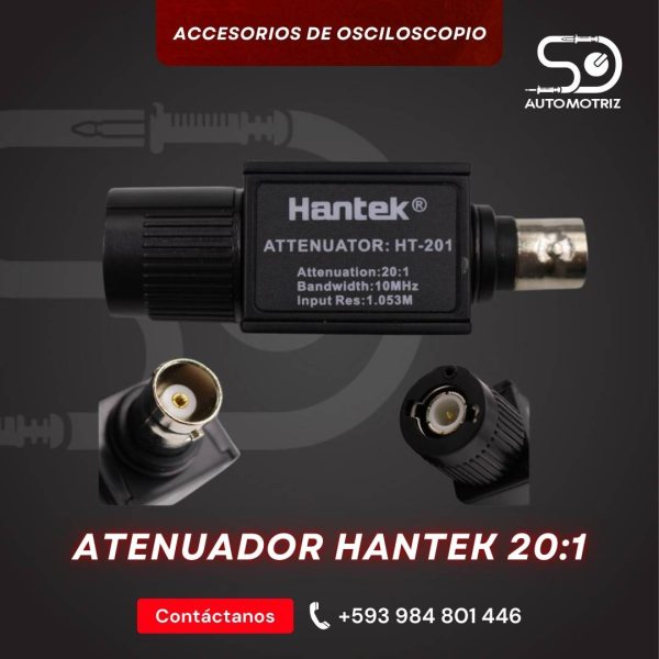 Atenuador Hantek 20:1