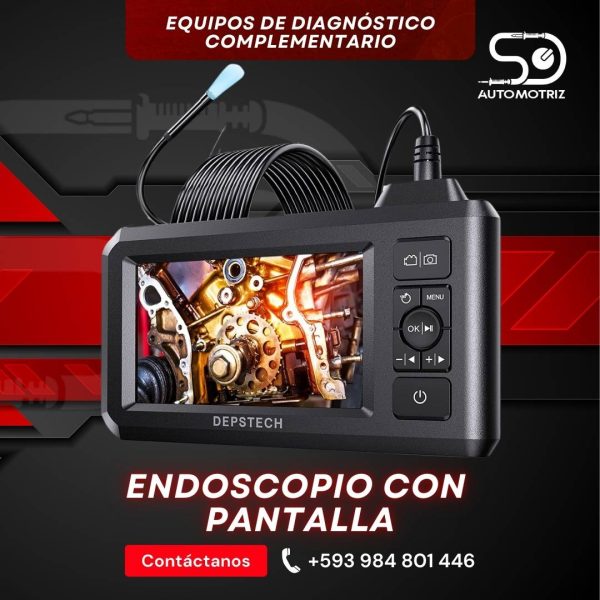 Endoscopio con Pantalla