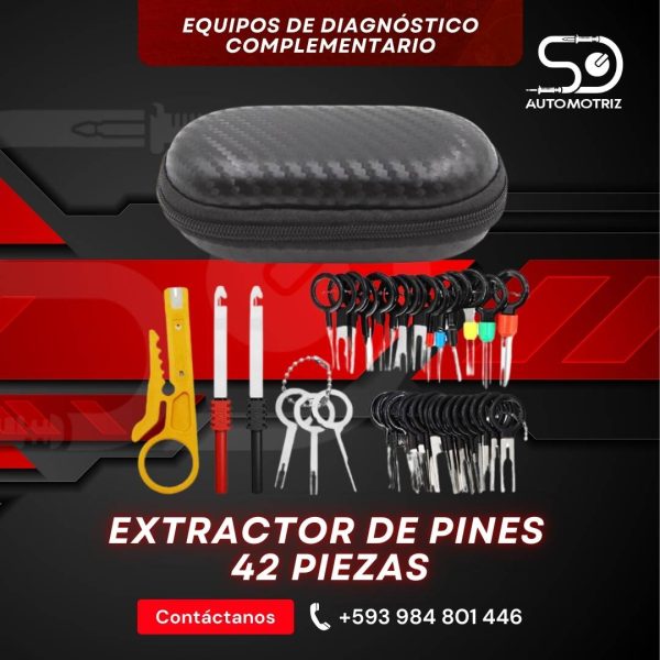 Extractor de Pines 42 Piezas