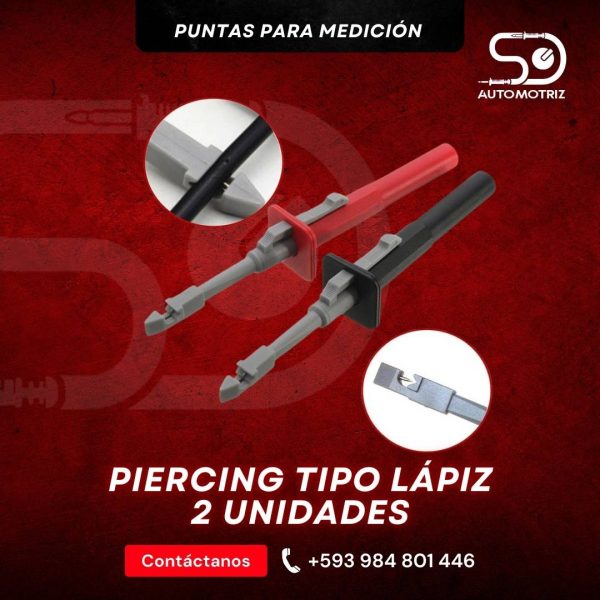 Piercing Tipo Lápiz 2 Unidades