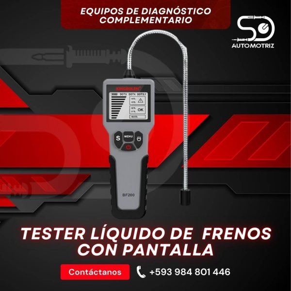 Tester Líquido de Frenos con Pantalla