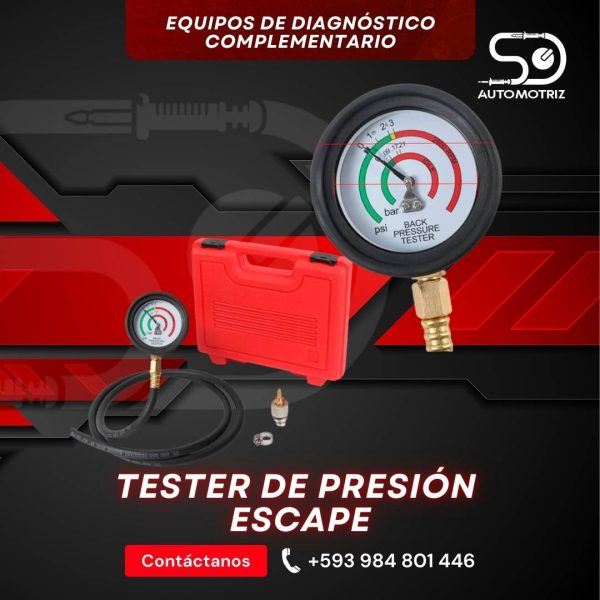 Tester de Presión Escape