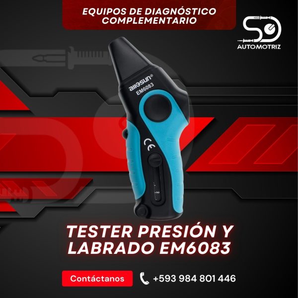 Tester presión y labrado EM6083