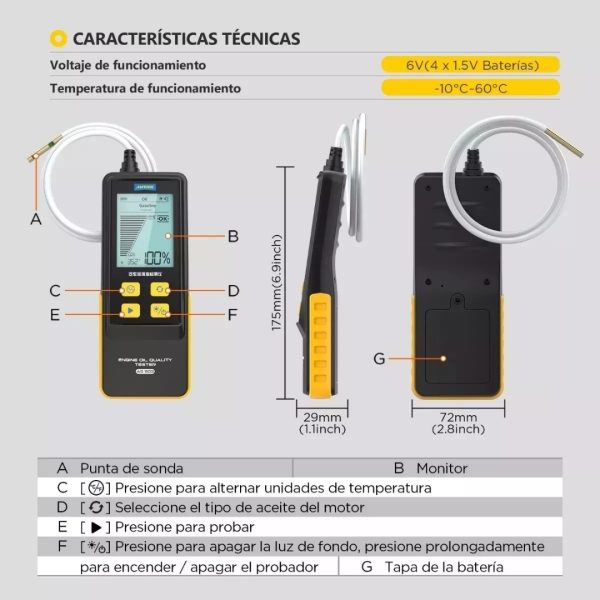 Tester Aceite - Imagen 4