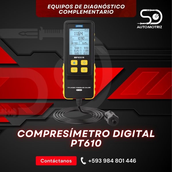 Compresímetro Digital PT610