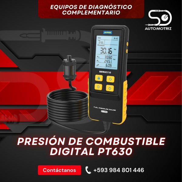 Presión de Combustible Digital PT630