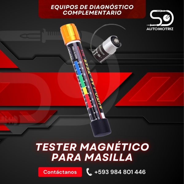 Tester Magnético para Masilla